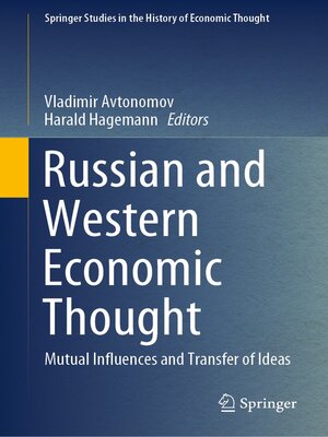 cover image of Russian and Western Economic Thought